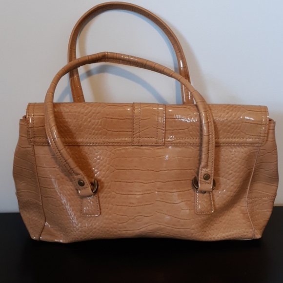 Liz Claiborne Tan Satchel - Picture 3 of 4
